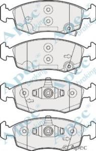 APEC BRAKING pad1933 -  Комплект тормозных колодок, дисковый тормоз
